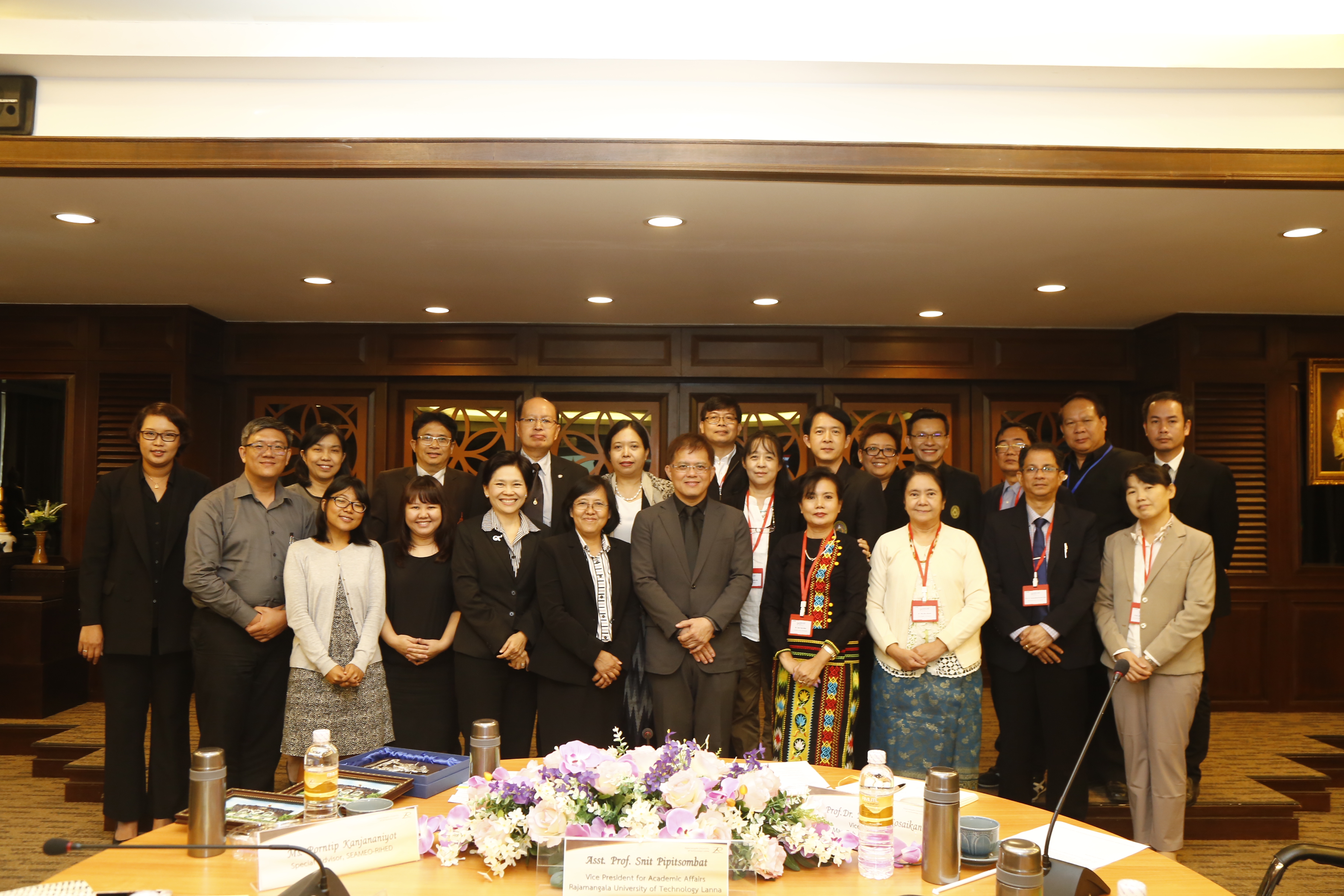 ต้อนรับผู้เข้าร่วมโครงการ Myanmar - Thailand Higher Education Institutions Leadership Development and Networking Programme