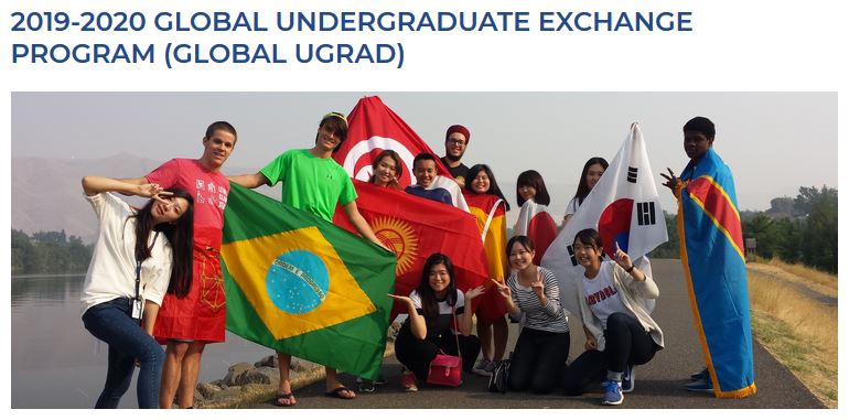 รับสมัครสอบชิงทุน Global Undergraduate Exchange Program ประจำปีการศึกษา 2562