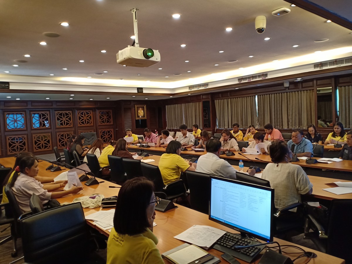 Preparatory meeting for Thai Traditional New Year’s Day Inheritance Project : The 2nd Organization Relationship Culture annual year 2019