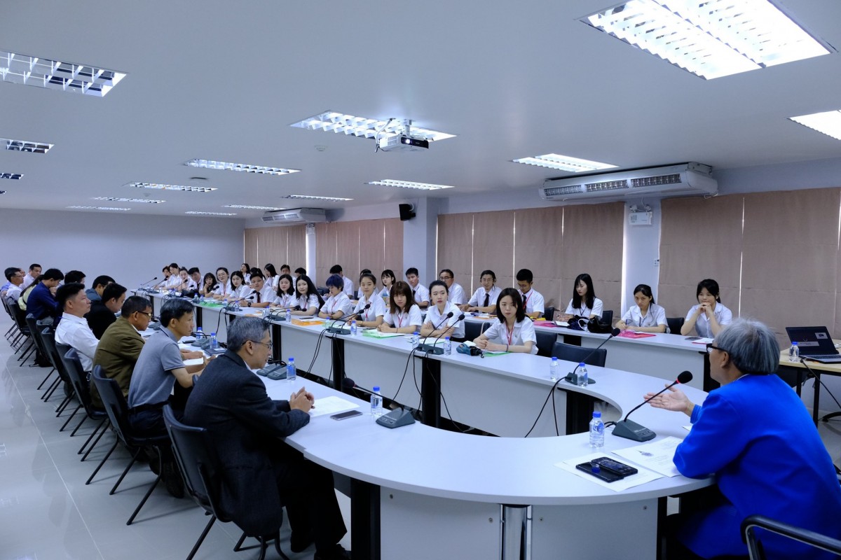 An Orientation Of Exchange Students From Guangxi Normal University 