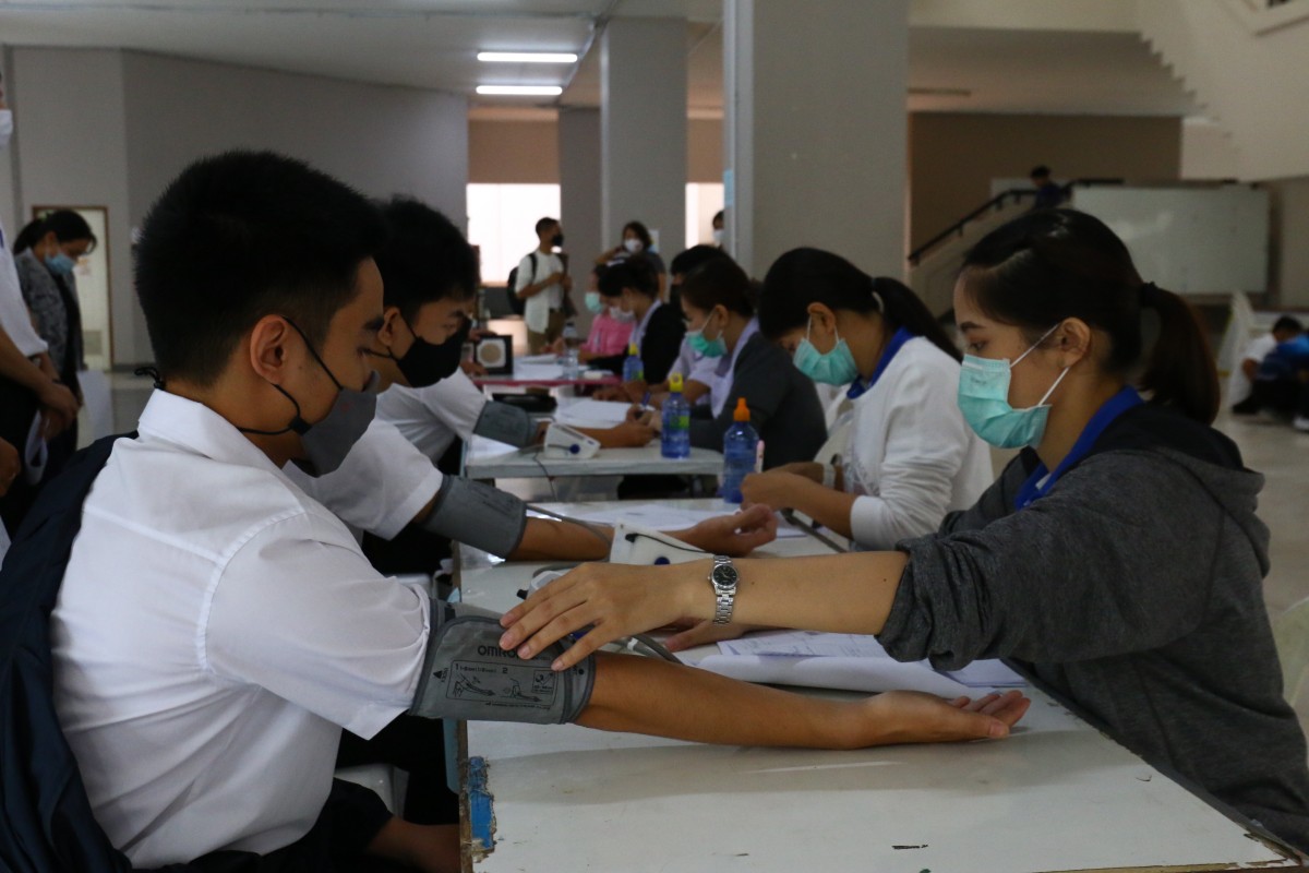 มทร.ล้านนา จัดโครงการตรวจสุขภาพ เตรียมความพร้อมด้านสุขภาพให้นักศึกษาใหม่ ประจำปี 2563