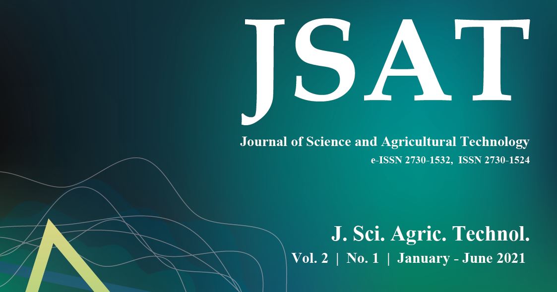 คณะวิทยาศาสตร์และเทคโนโลยีการเกษตร ออกวารสารฉบับที่ 2   “JSAT : Vol.2 No.1 January - June 2021”