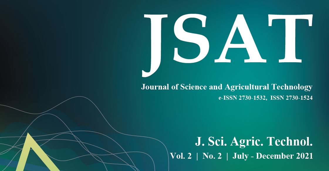คณะวิทยาศาสตร์และเทคโนโลยีการเกษตร มทร.ล้านนา ออกวารสารฉบับที่ 4   “JSAT : Vol.2 No.2 July - December 2021”