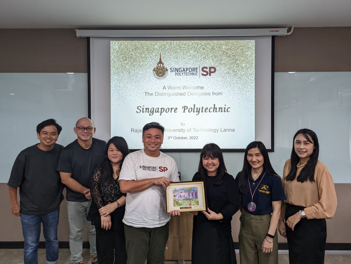 โครงการรับรองผู้แทนจาก Singapore Polytechnic ประเทศสิงคโปร์