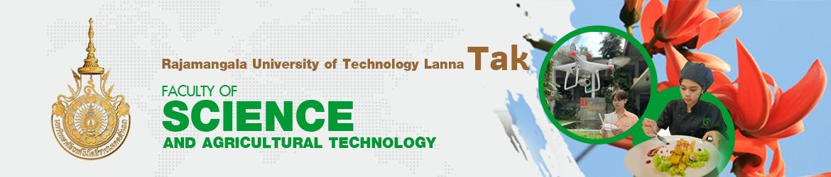 Website logo Faculty of Science and Agricultural Technology Tak Campus