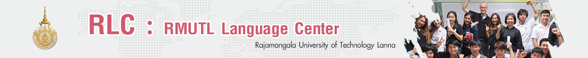 Website logo Blog | The Language Center, Rajamangala University of Technology Lanna