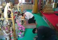 Image : RDI & CTTC making merit at Wat Phra That Doi Saket (21 Oct, 2016)