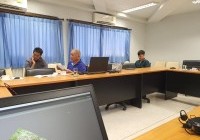 รูปภาพ : คณาจารย์หลักสูตรวิศวกรรมโยธาหารือสร้างความร่วมมือกับ Tsuruoka College ประเทศญี่ปุ่น และ OKAYA (THATLAND) CO.,LTD  
