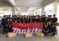 รูปภาพ : บริษัท Makita จำกัด จัดอบรมบรรยายเครื่องมืองานไม้ สำหรับนักศึกษา วิชา Civil Engineering Workshop