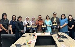 การประชุมร่วมกับคณะผู้แทนจาก Universitas Negeri Jakarta สาธารณรัฐอินโดนีเซีย