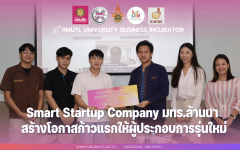 มทร.ล้านนา สร้างโอกาสสู่ความสำเร็จให้กับนักธุรกิจรุ่นใหม่ ผ่าน Smart Startup Company