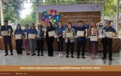 ประกาศผลการประกวดผลงานแนวปฏิบัติที่ดี กิจกรรม KM DAY 2024