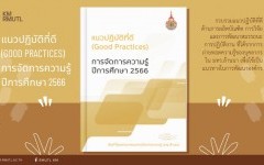 แนวปฏิบัติที่ดี (Good practices) การจัดการความรู้ ปีการศึกษา 2566 มทร.ล้านนา