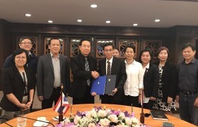 รูปภาพ : พิธีลงนามในบันทึกข้อตกลงทางวิชาการ (MOU) ร่วมกับ National Polytechnic Institute of Cambodia ประเทศกัมพูชา