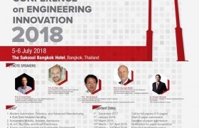 รูปภาพ : ขอเชิญร่วมงานประชุมวิชาการระดับนานาชาติว่าด้วยนวัตกรรมในงานวิศวกรรม  “International Conference on Engineering Innovation (ICEI 2018)” 