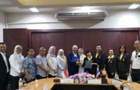 รูปภาพ : การประชุมร่วมกับคณะผู้แทนจาก Brawijaya University ประเทศอินโดนีเซีย