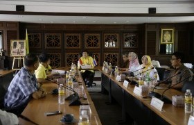 Image : The representatives of Brawijaya University, Indonesia joined to consult about the academic cooperation development