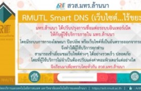 รูปภาพ : RMUTL Smart DNS (เว็บไซต์ไร้ขยะ)