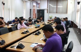 Image : Cultural Studies Center Organized the 5th meeting to prepare for participation in the Loy Krathong Parade Contest 2019