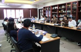 Image : Cultural Studies Center held the meeting for summarizing the participation in the Loy Krathong Parade Contest 2019