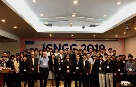 รูปภาพ : ตัวแทนคณะวิศวกรรมศาสตร์ เข้าร่วมการประชุมนานาชาติ ICNGC2019