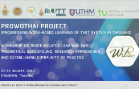 รูปภาพ : วิดีโอสรุป : ProWoThai Project (Progressing Work-Based Learning of TVET System in Thailand) 