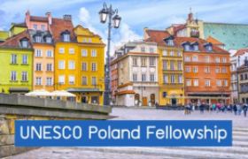 รูปภาพ : ทุนการศึกษา UNESCO Poland Fellowship 2020 ณ ประเทศโปแลนด์