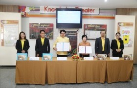 Image : RMUTL. associated with Krung Thai Bank Public Company Limited, signed a memorandum of agreement to develop the financial platform of the University Application services on smartphones.