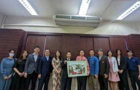 รูปภาพ : การประชุมร่วมกับผู้แทนจาก Guangxi Normal University สาธารณรัฐประชาชนจีน