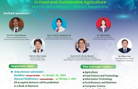 รูปภาพ : งานประชุมวิชาการ The Virtual International Conference on Science and Agricultural Technology for students 2024 (VICSAT 2024)