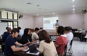 รูปภาพ : กลุ่มงานยุทธศาสตร์ SPU เข้าร่วมกิจกรรม workshop การปฏิรูประบบจัดการวิจัยและนวัตกรรม สร้างทรัพย์สินทางปัญญาและสร้างรายได้เชิงพาณิชย์ Re-inventing University