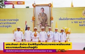 รูปภาพ : มทร.ล้านรนา ลำปาง ร่วมพิธีจุดเทียนถวายพระพรชัยมงคลพระบาทสมเด็จพระเจ้าอยู่หัว เนื่องในโอกาสพระราชพิธีมหามงคลเฉลิมพระชนมพรรษา 6 รอบ 28 กรกฎาคม 2567