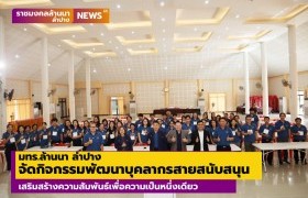 รูปภาพ : มทร.ล้านนาลำปาง จัดกิจกรรมพัฒนาบุคลากรสายสนับสนุน เสริมสร้างความสัมพันธ์เพื่อความเป็นหนึ่งเดียว (As One RMUTLL)