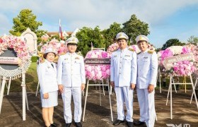 รูปภาพ : มทร.ล้านนา ตาก ร่วมพิธีน้อมรำลึกพระบาทสมเด็จพระจุลจอมเกล้าเจ้าอยู่หัว ประจำปี 2567