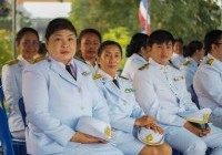 รูปภาพ : พิธีบวงสรวงดวงพระวิญญาณสมเด็จพระนเรศวรมหาราช เนื่องในงานรัฐพิธีวันยุทธหัตถี หรือวันกองทัพไทย  ประจำปี 2567