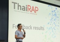 รูปภาพ : การใช้งานระบบวิเคราะห์ข้อมูลของระบบ ThaiRAP
