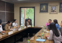 Image : การประชุมร่วมกับอาจารย์แลกเปลี่ยนจาก  Jiangsu Food and Pharmaceutical Science College (JFPSC)