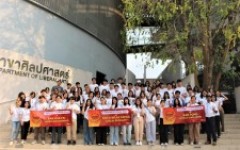ผู้เข้าร่วมโครงการ Learing Express 2024 @Chiang Mai Campus เดินทางไปสำรวจชุมชนเป้าหมาย