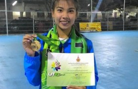 รูปภาพ : นักกีฬาเซปักตะกร้อ มทร.ล้านนา คว้าเหรียญทองทีมเดี่ยว และเหรียญเงินทีมชุด ในกีฬามหาวิทยาลัยเทคโนโลยีราชมงคลแห่งประเทศไทย ครั้งที่ 33