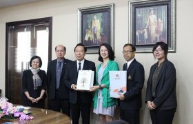 รูปภาพ : กาประชุมร่วมกับผู้แทนจาก Changchun University สาธารณรัฐประชาชนจีน