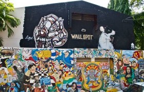 รูปภาพ : WALLSPOT RMUTL โครงการพื้นที่สร้างสรรค์ศิลปะนานาชาติระหว่างชุมชนบนกำแพง