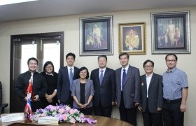 รูปภาพ : การประชุมร่วมกับผู้แทนจาก Beijing University of Chemical Technology
