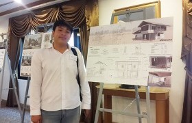 Image : Architecture student got the reward from the Green House Contest of the Federation of Thai Industries