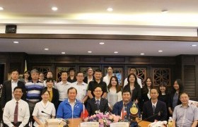 Image : Conference with the delegation from the Taipei Economic and Cultural Office in Thailand and universities in Taiwan