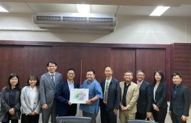 Image : Meeting with the delegation from National Chung Cheng University, Taiwan