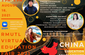 รูปภาพ : โครงการแนะแนวศึกษาต่อต่างประเทศ RMUTL Virtual Education Fair 2021 ครั้งที่ 6 (สาธารณรัฐประชาชนจีน)