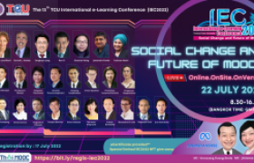 รูปภาพ : เชิญเข้าร่วมงานประชุมวิชาการนานาชาติประจำปี The 13th TCU International e-Learning Conference 2022