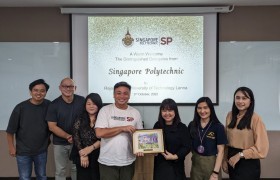รูปภาพ : โครงการรับรองผู้แทนจาก Singapore Polytechnic ประเทศสิงคโปร์