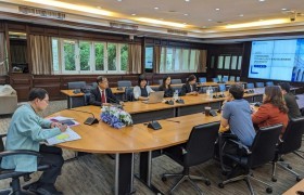 รูปภาพ : การประชุมร่วมกับผู้แทนจาก Chongqing Technology and Business University สาธารณรัฐประชาชนจีน