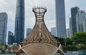รูปภาพ : ผลงานการประกวดแบบของนักศึกษาสู่การสร้างงานสถาปัตยกรรมซึ่งจัดแสดงในงาน The 29th Guangzhou Garden Expo 